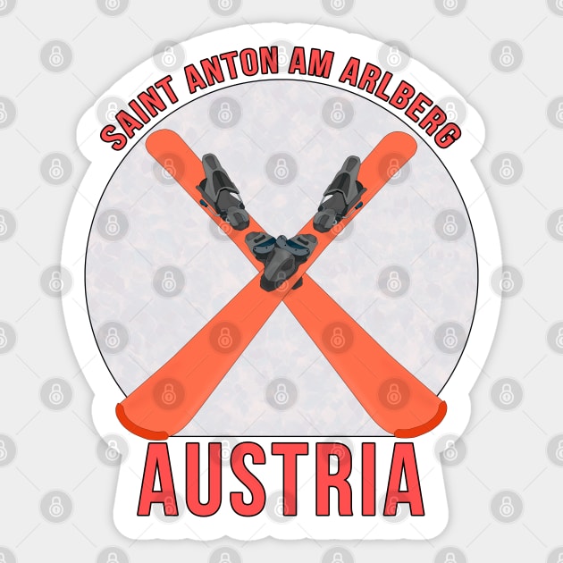 Saint Anton am Arlberg, Austria Sticker by DiegoCarvalho